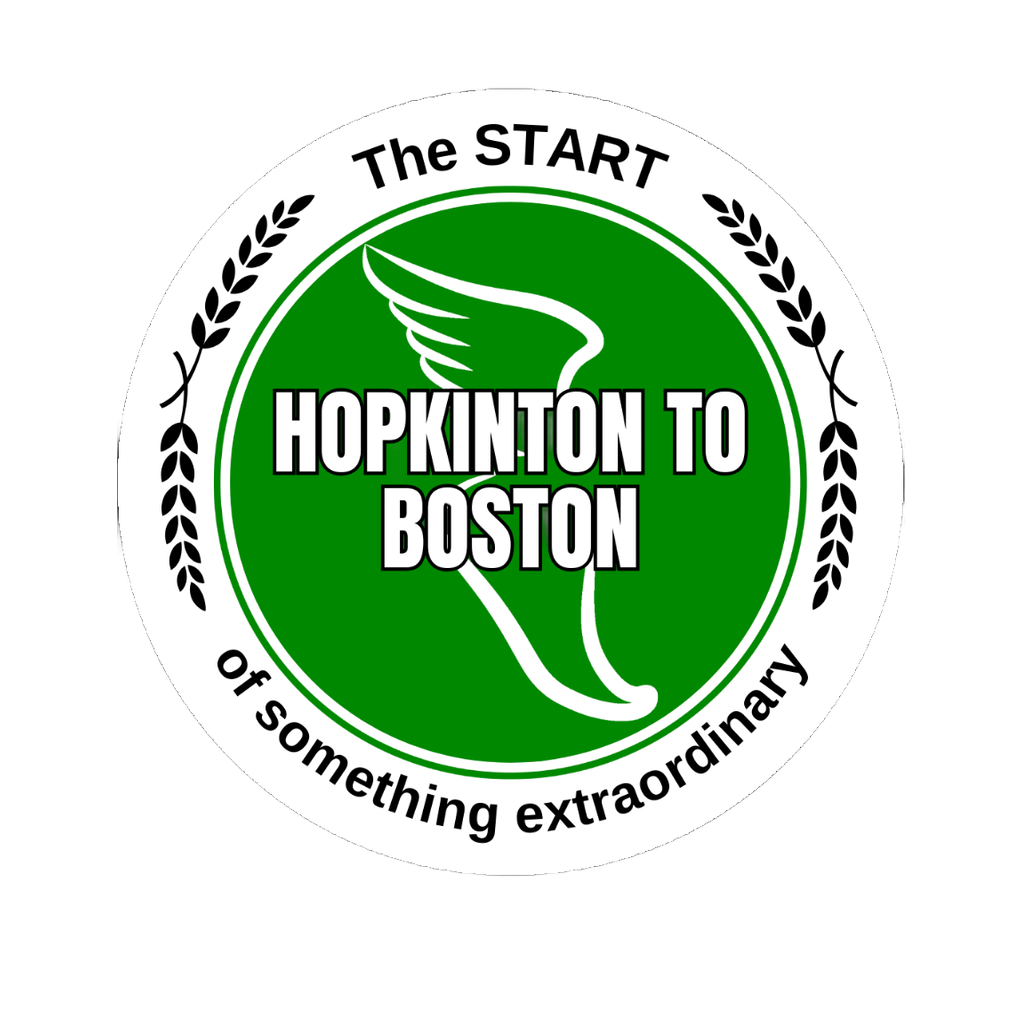 Hopkinton to Boston logo
